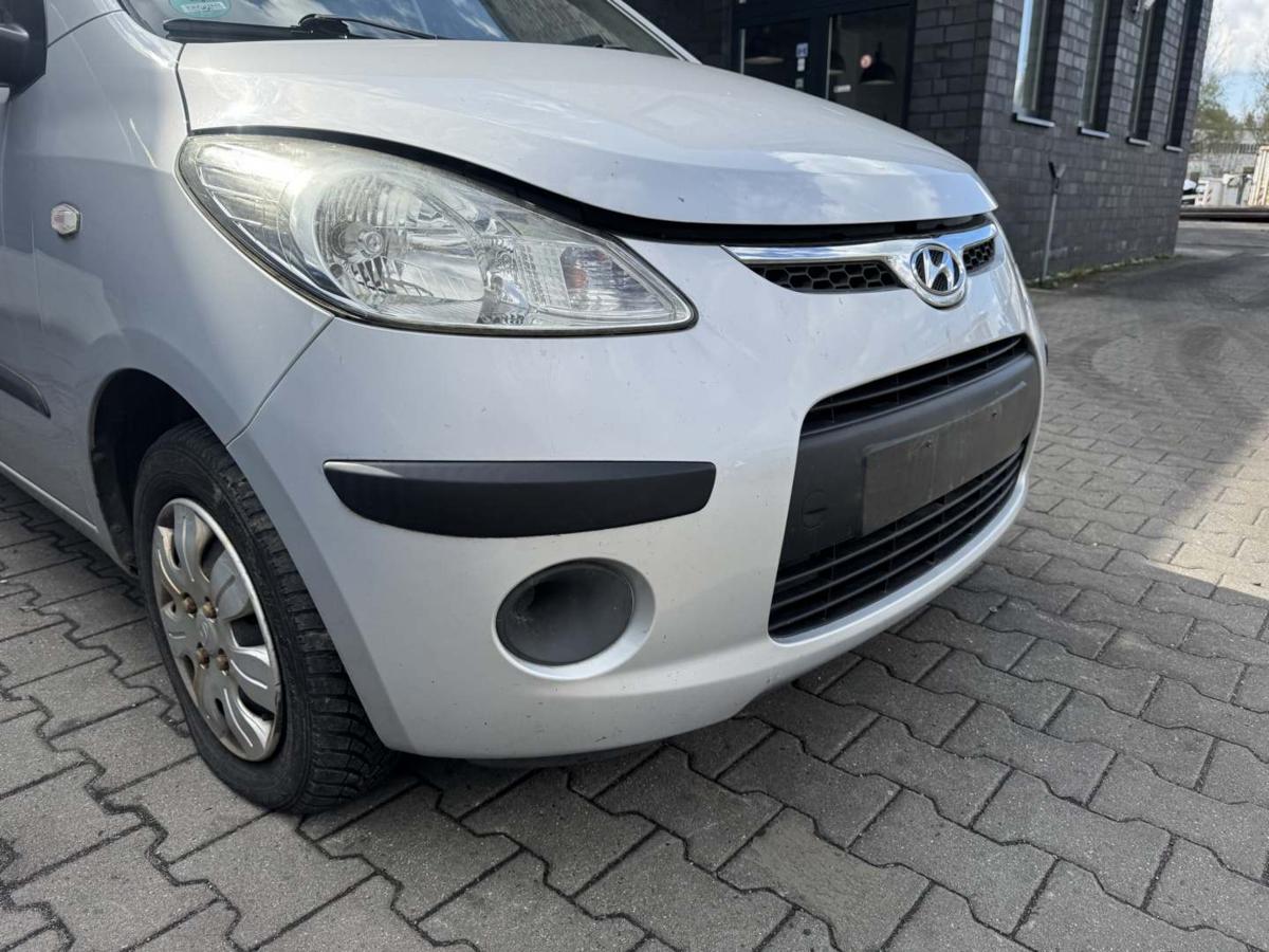 Hyundai I10 PA original Sto&szlig;stange Stossf&auml;nger vorn HD Sleek Silver Bj.2010
